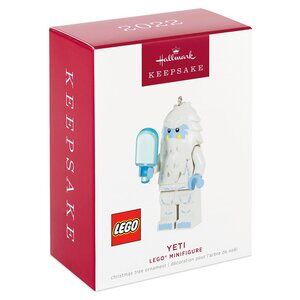 New! Lego Yeti Hallmark Keepsake Christmas Ornament Abominable Snowman Minifig